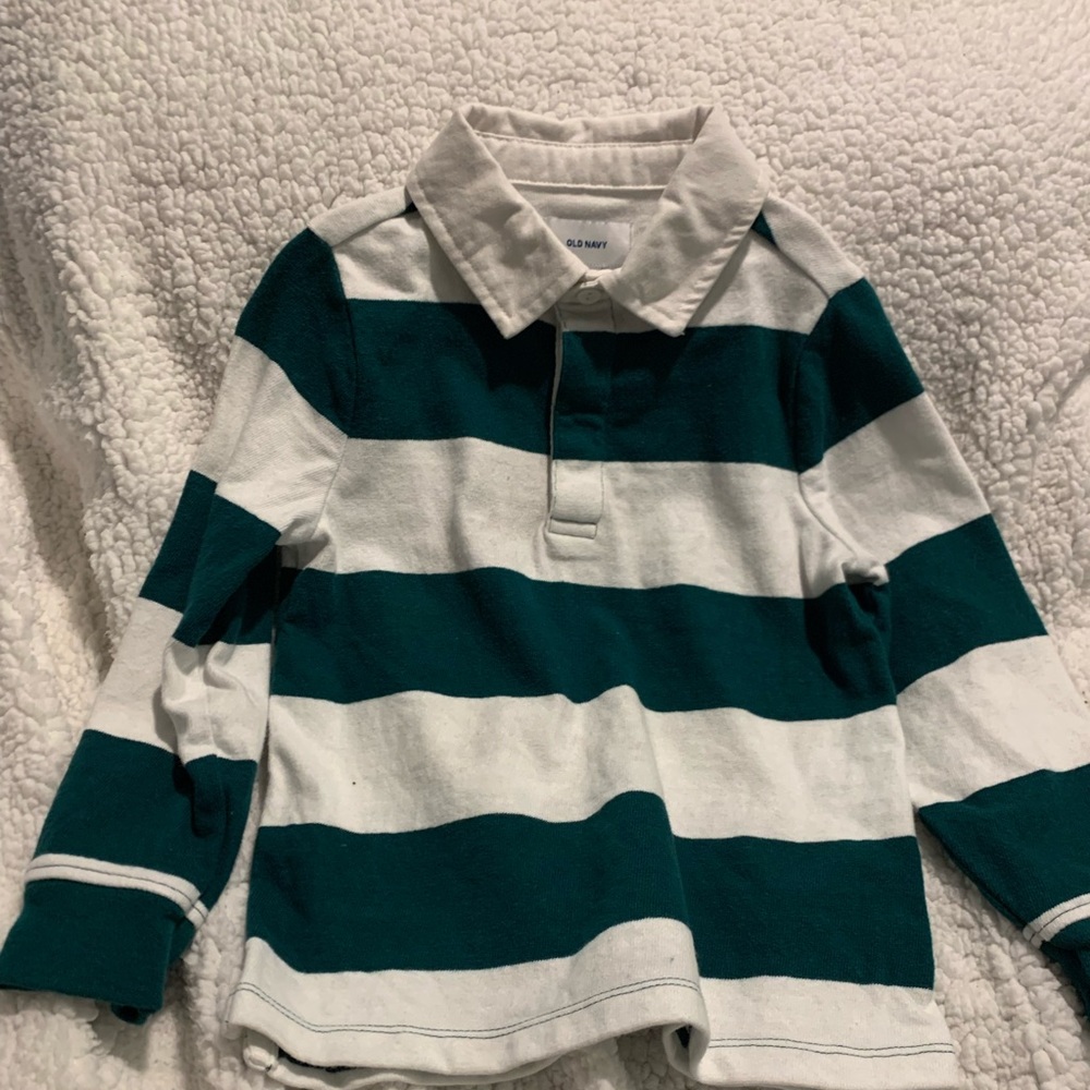 OLD NAVY POLO STYLE Long Sleeve - Boys 3T.  Excellent Condition! So cute!
